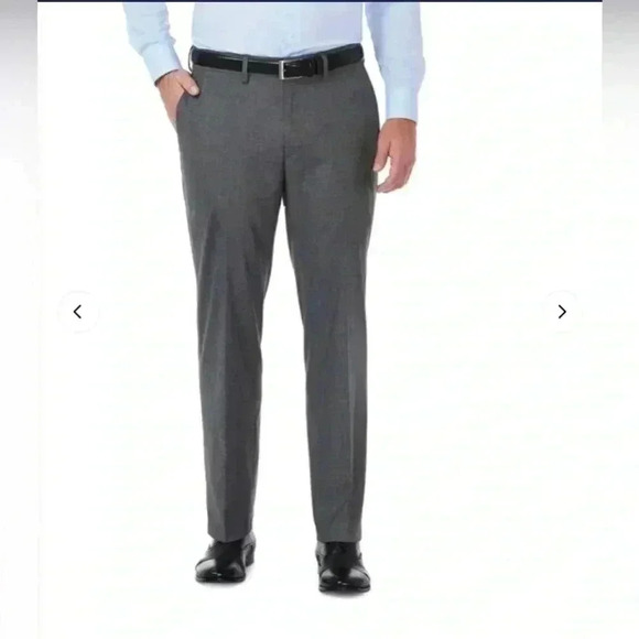 J.M. Haggar Premium Stretch Suit Pant - Flat Front - Picture 1 of 7